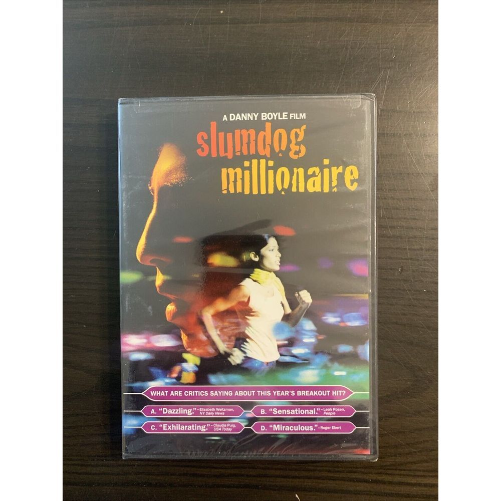 Slumdog‎ Millionaire (DVD, 2008) Factory Sealed A Danny Boyle Film